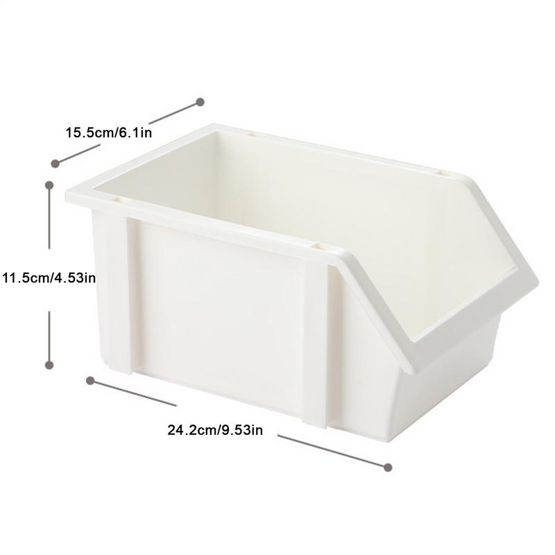 Storage Baskets for Shelves Food Drawers Storage Baskets Kids Room Organization White Toy Room Organization Boxes Pantry Floor