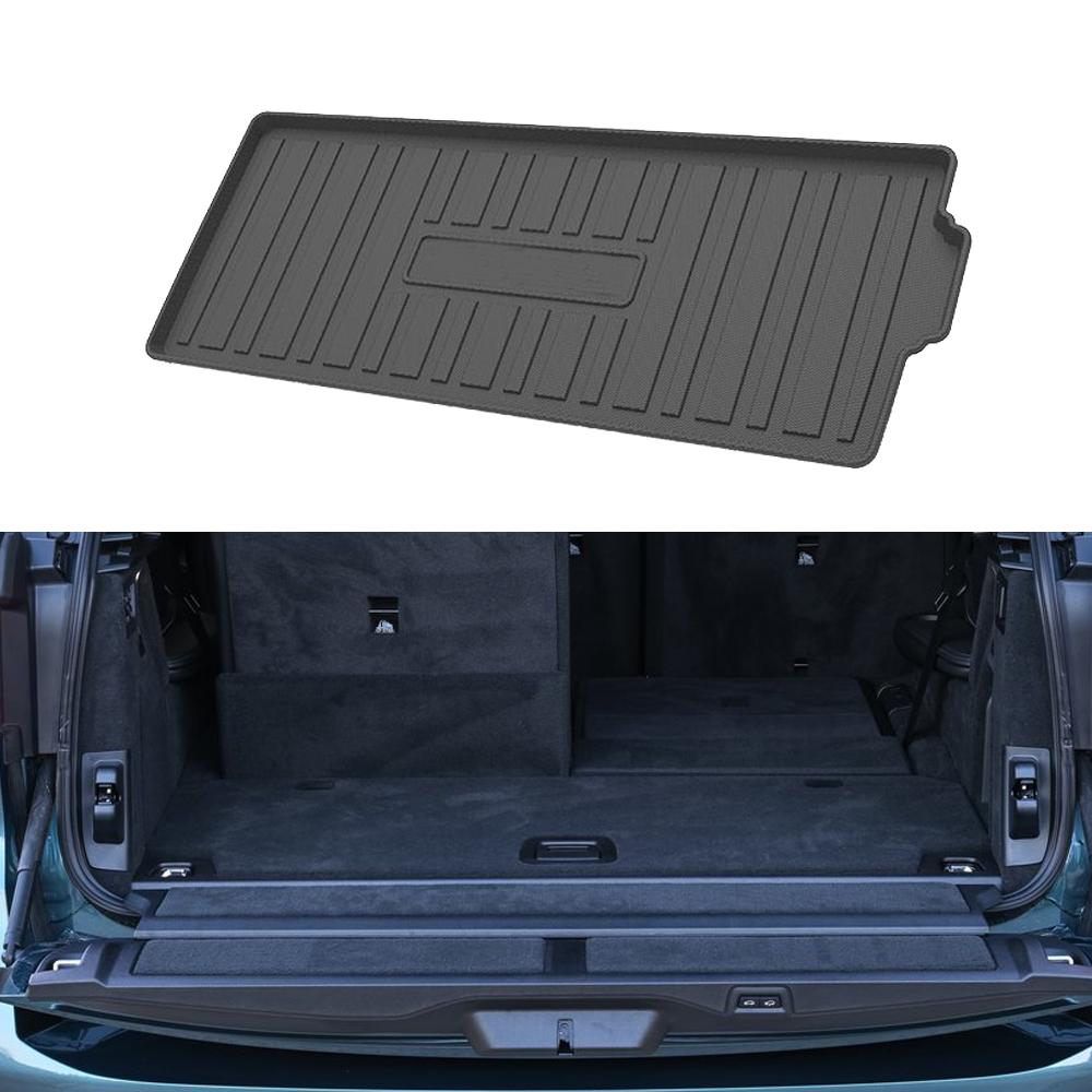 

Специальный коврик для заднего багажника BMW X7 G07 M Sport M50i M60i M50d 2019~2025 Водонепроницаемый коврик для пола, украшение для лотка, коврик, аксессуары чёрный