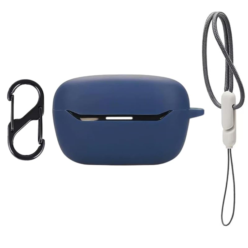 

For JBL Endurance Race 2 case Protective Cover [SHANCHI] Wireless Earphone Silicone Protective Cover (Includes climbing buckle + strap) Anti-fall,