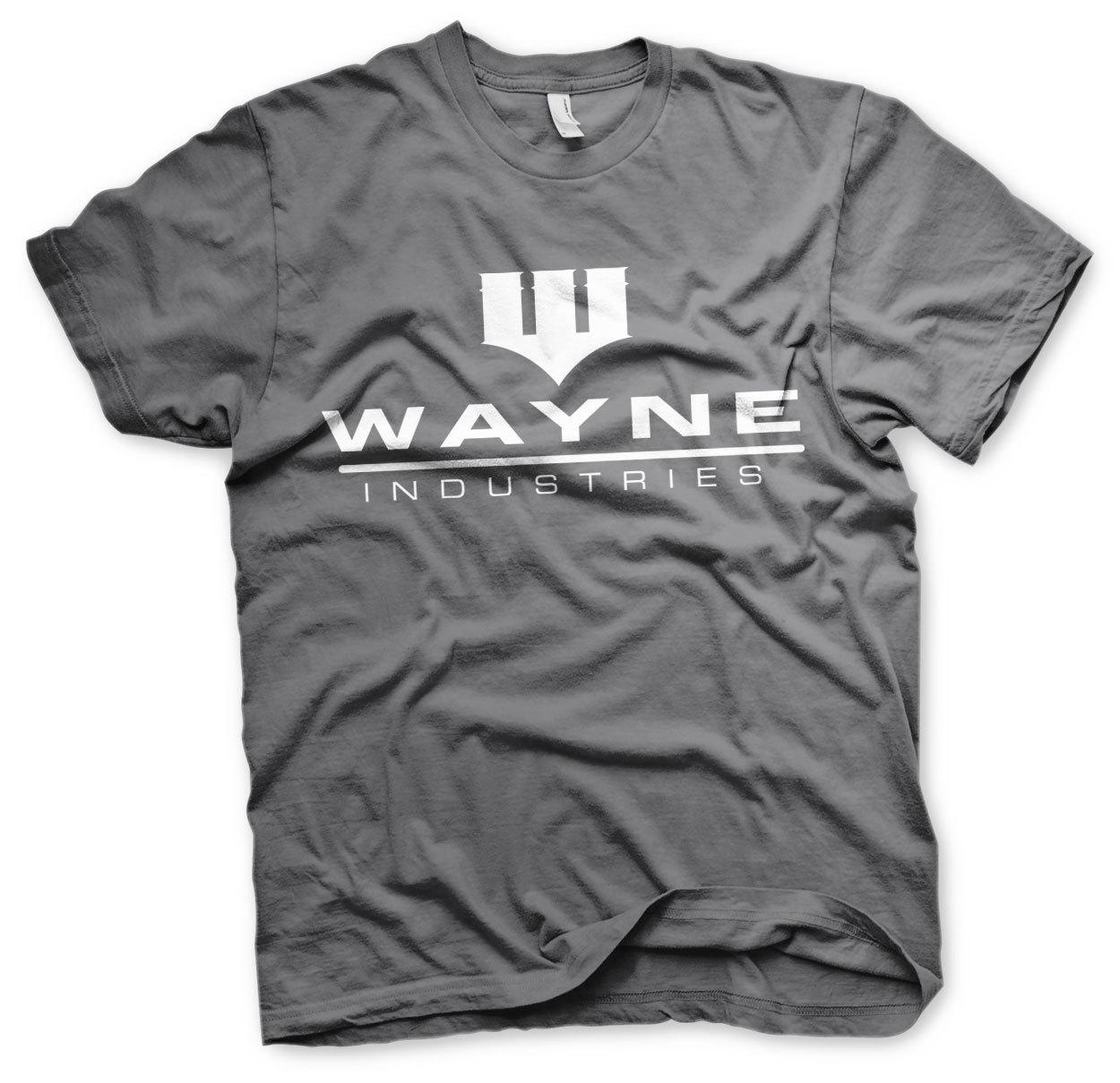 Officially Licensed Batman Wayne Industries Logo Men S T-Shirt S-XXL Sizes S