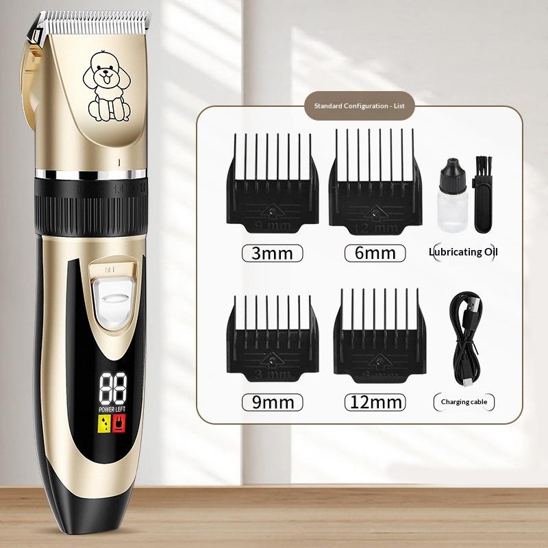 Multi-purpose hair clipper pet shaver electric clipper Teddy dog pusher cat electric scraper hair trimmer