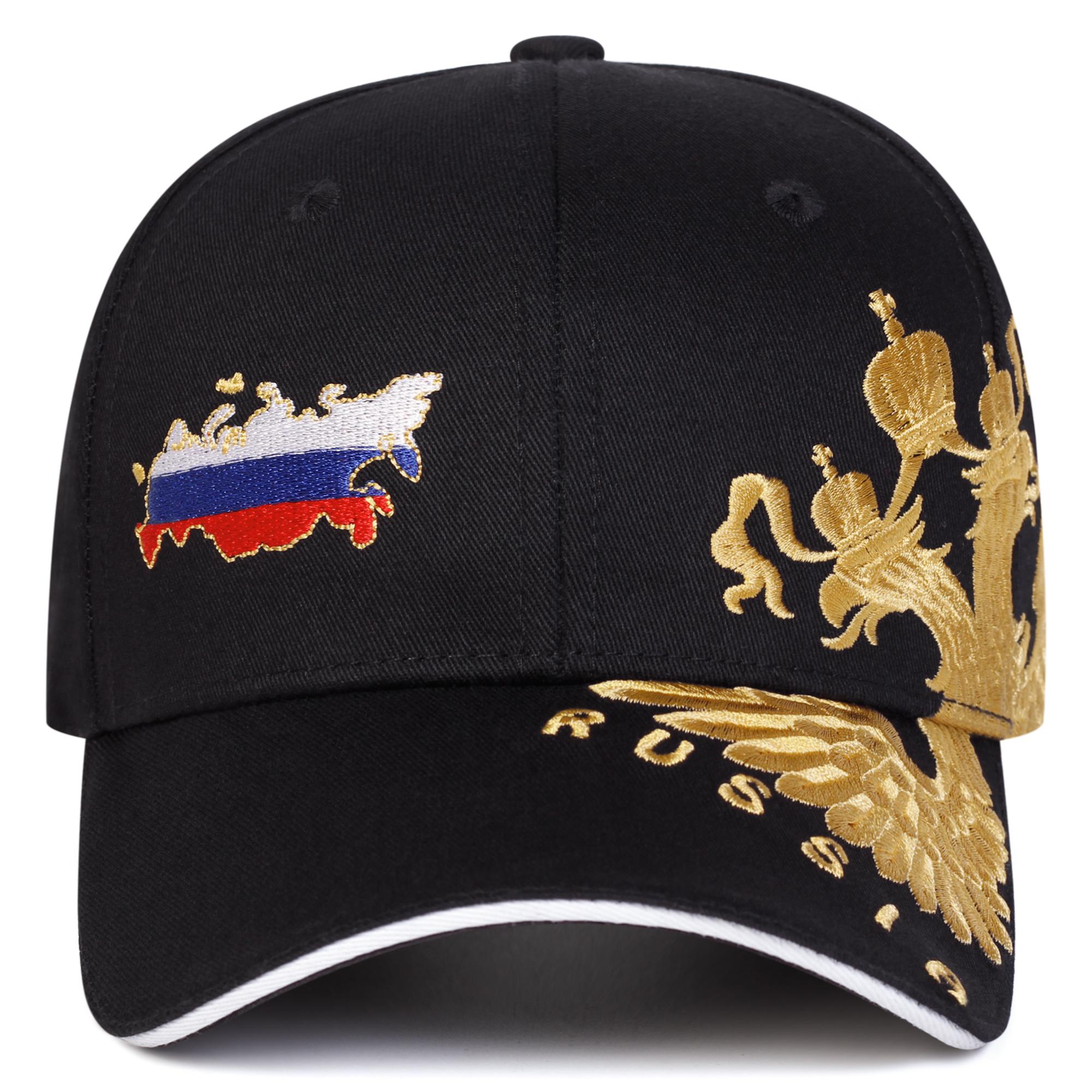 

Бейсболка с вышивкой карты России Мужская уличная спортивная кепка Хип-хоп кепки для баскетбола Дорожные кепки чёрный