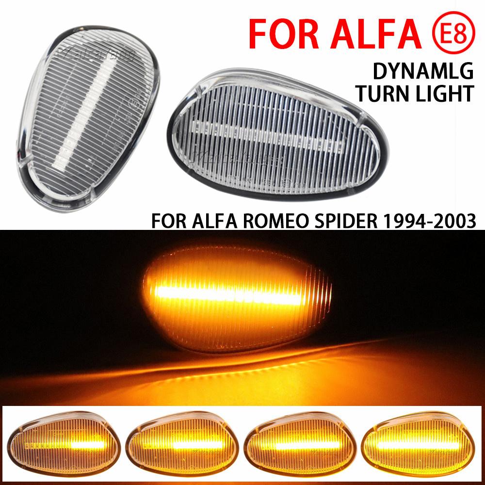 

Car LED Dynamic Side Marker Light Turn Signal Blinker for Alfa Romeo 145 146 930 155 SPIDER GTV 60603161 60603162