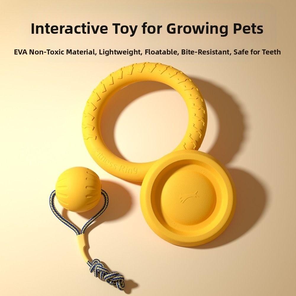 29cm Dog Chew Toy Teeth Cleaning Indestructible Pull Ring Toy Dog Chew Rings  Large Dogs