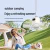 Portable USB Rechargeable Wireless Fan with Remote Control for Camping, Dorms, and Outdoor Use