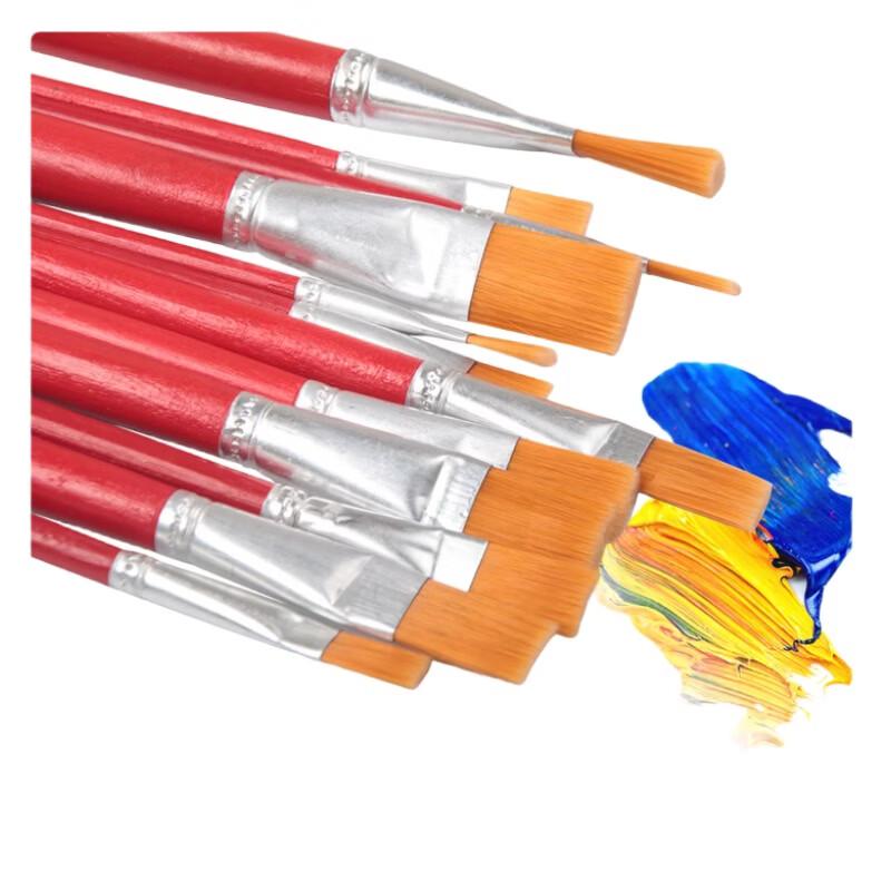 Lijiu Nylon Bristle Acrylic & Oil Paint Brush