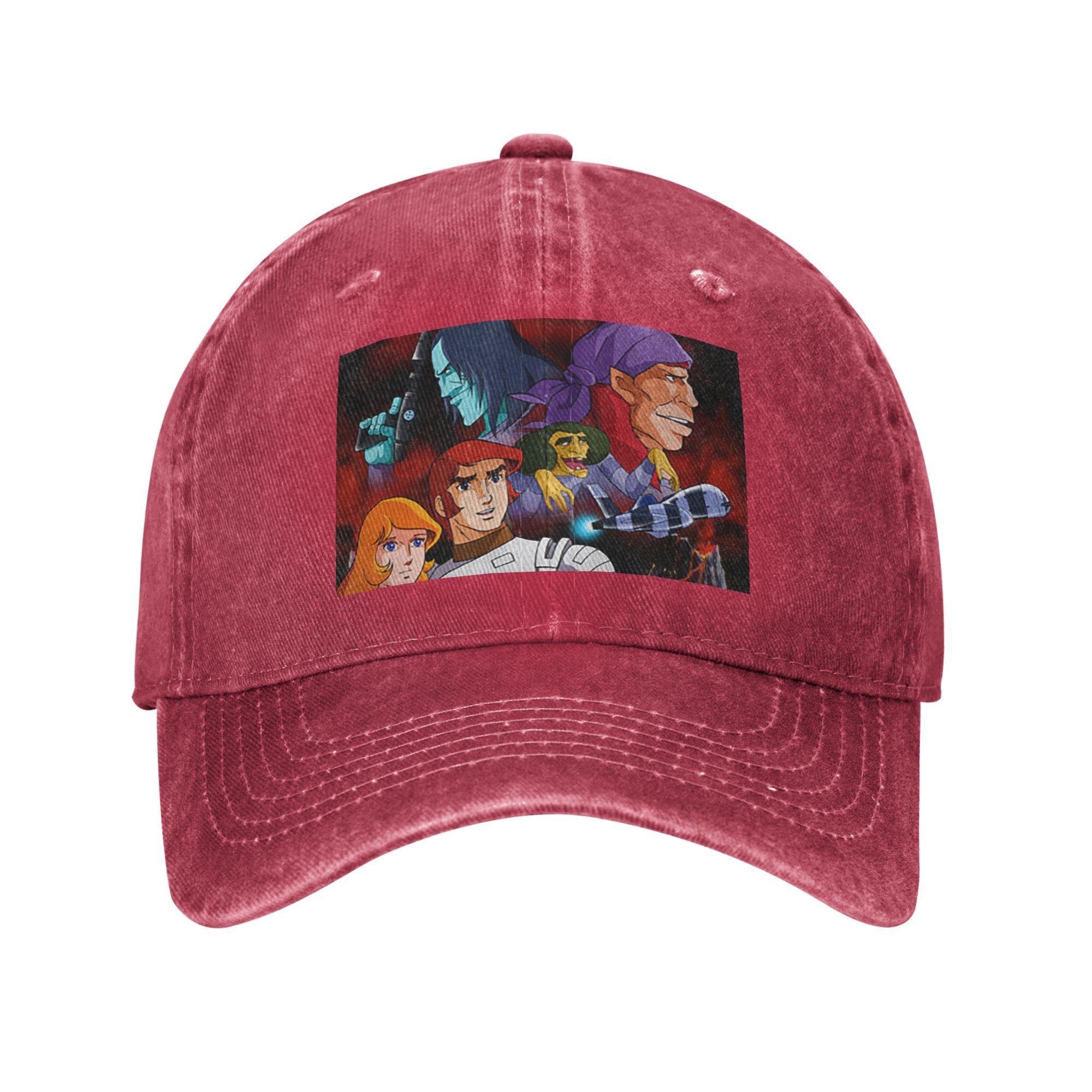 

Аксессуары команды Кометы Кепки Бейсболки Капитана Будущего Snapback Шляпы из стираного денима Хип-хоп Бейсболка Ковбойская шляпа для унисекс Женщин One Size