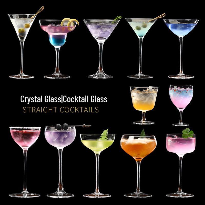 Creative Glass Cocktail and Martini Glasses