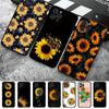 Clear Sunflower Phone Case Silicone Soft For Iphone 14 13 12 11 Pro Mini XS MAX 8 7 6 Plus X 2020 XR Shell