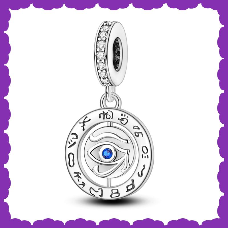 New Copper Fashion Rubik'S Cube Kitten Swing Skull Charm Bead For 3Mm Bracelet Diy Fine Jewelry Making Gift