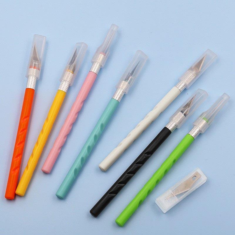 Model Craft Knife Set: Precision Carving, Trimming & Engraving Tools for Plastic, Paper & Films