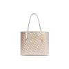 City Tote Series 33 Classic Monogram Snap Closure Pvc Tote Bag Women Tote Chalk-White CF342-IMCHK