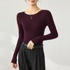 Yangzi Ultra-Fine 18-Gauge Wool One-Shoulder Sweater – Early Autumn Versatile Top