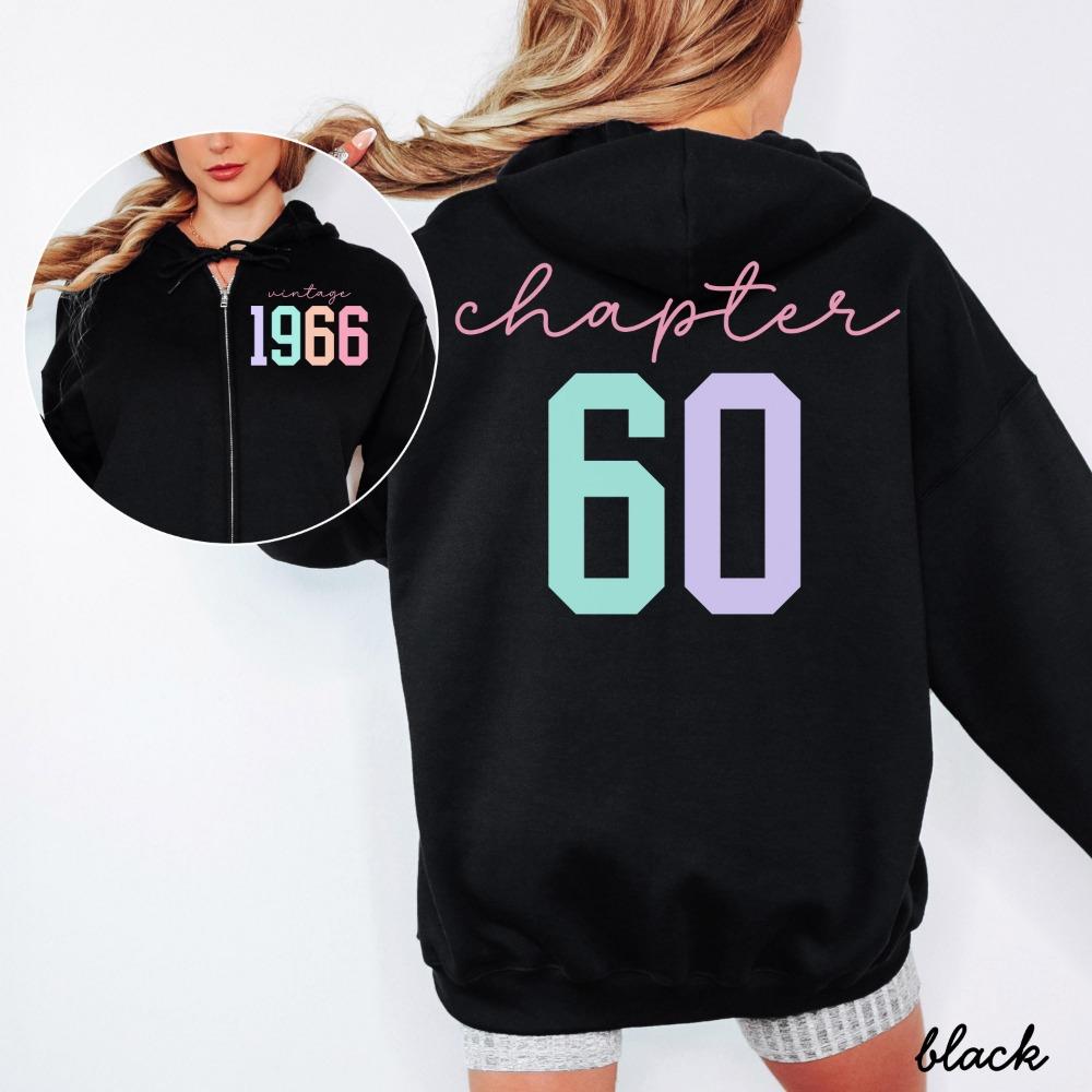 Men s and Women s Zipper Hooded Sweatshirt, Birthday Sweatshirt, Fashionable Casual Minimalist Sweatshirt S