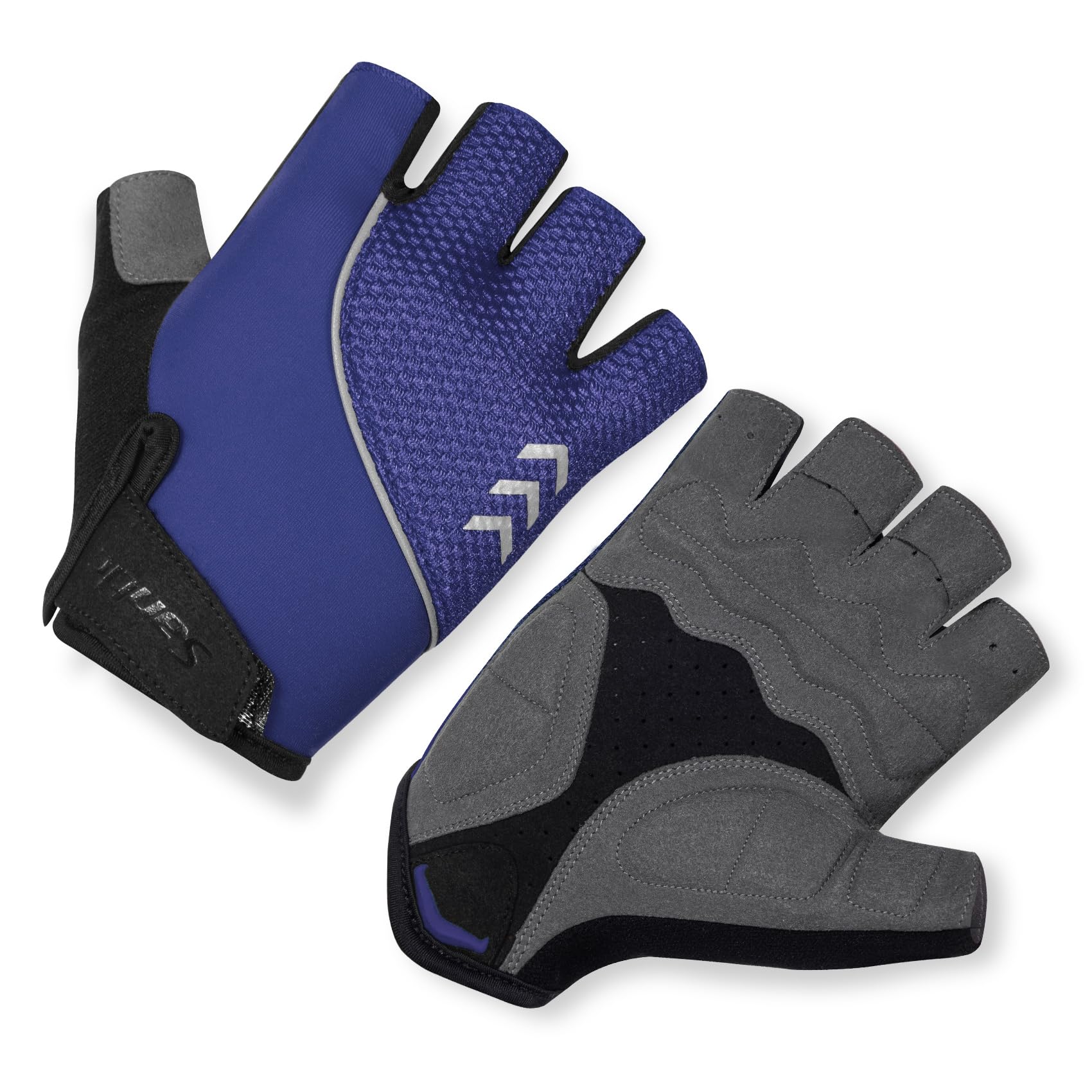 

Santic Cycling Road Bike Shock for Men and Women Size Gloves, Summer, Half-Finger, Gloves, Breathable, Absorbing, (Dark Blue, L) темно-синий