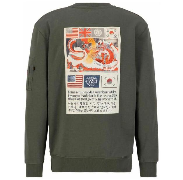 Alpha Industries Usn Blood Chit Sweatshirt