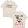 Karol G Feid Ferxxo Popular Print Tees Men Women Fashion Summer Short-sleeved Cotton Loose Casual Hip-hop Male T-shirt Oversized