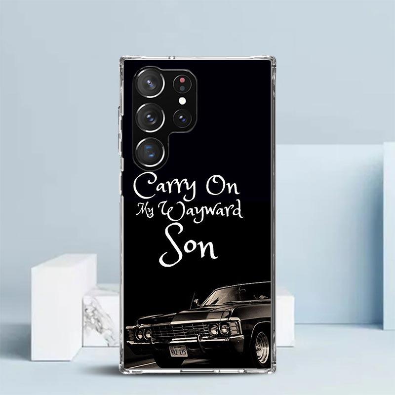 Babaite Supernatural SPN Dean And Sam Phone Case For Samsung Galaxy S24 S25 Edge S26 Ultra S22 S23 Plus S21 + S20 FE Soft TPU Ba