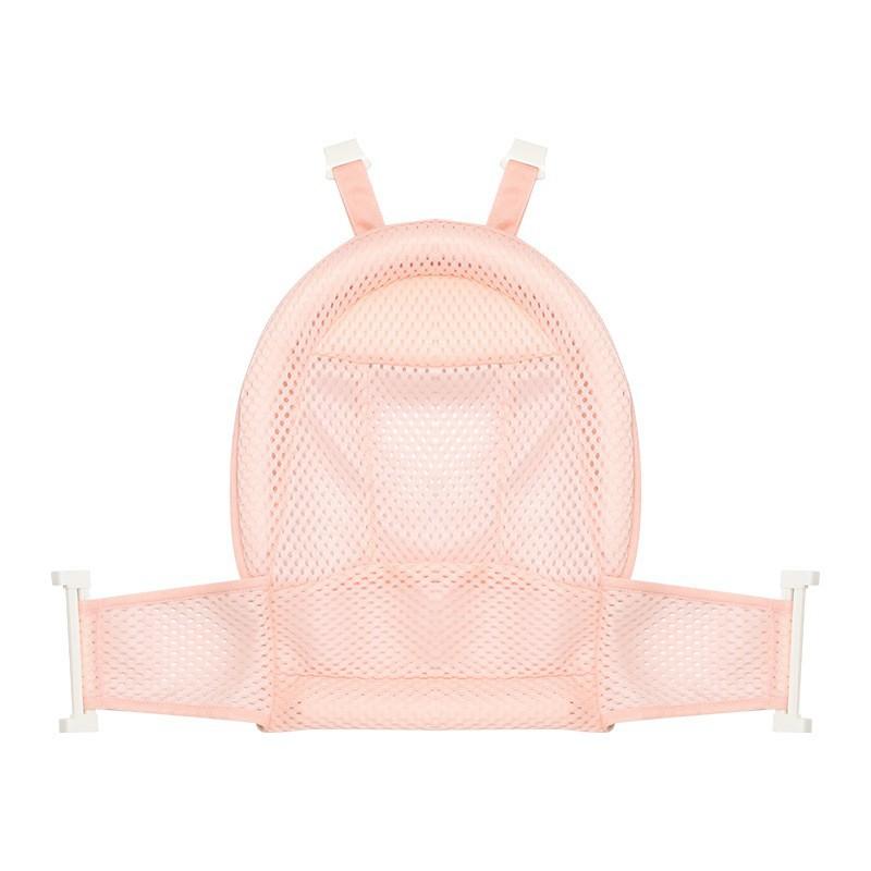 Baby Bath Seat Support Mat Infant Anti-Slip Soft Comfort Body Cushion Foldable Baby Bath Tub Pad Chair Newborn Bathtub Pillow