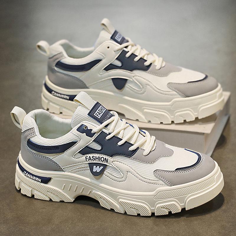 

Мужские теннисные туфли летние сетчатые удобные дышащие кроссовки мужские уличные низкие нескользящие туфли на платформе Zapatillas Comodas 42