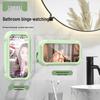 Rotatable Waterproof Anti-Fog Phone Holder for Bathroom & Kitchen Wall Mount