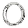 7 Inch Motorcycle Headlight Adapter Round Mounting Ring Bracket Head Lamp Adapter Silver