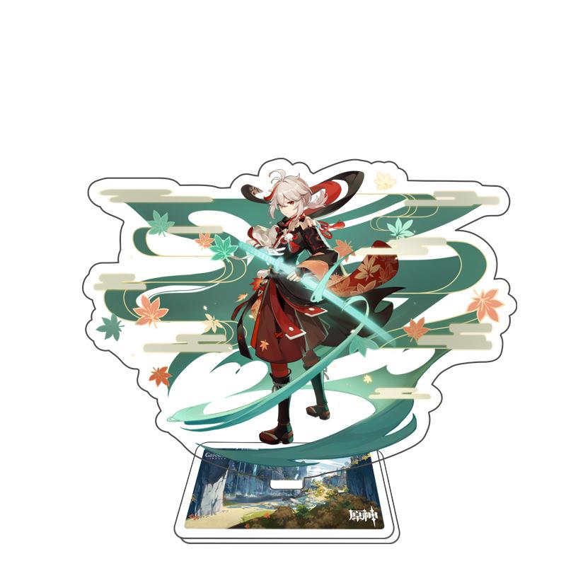 Game Anime Open World Impact Acrylic Figure Stand Painted Desk Decor Ornament 15CM Model Gift