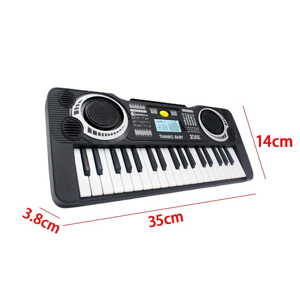 LED Display 37 Keys Digital Keyboard Portable Electronic Piano for Kids Beginner Early Education Music Instrument Toy