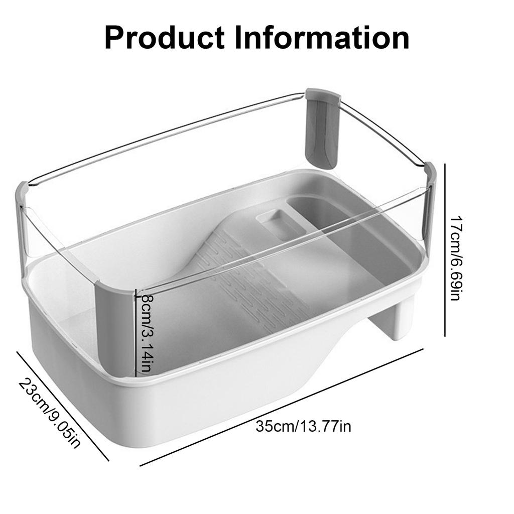 Turtle Tank Terrapins Feeding Box with Basking Platform Turtle Small Reptiles Breeding Tool with Bottom Drainage Plug