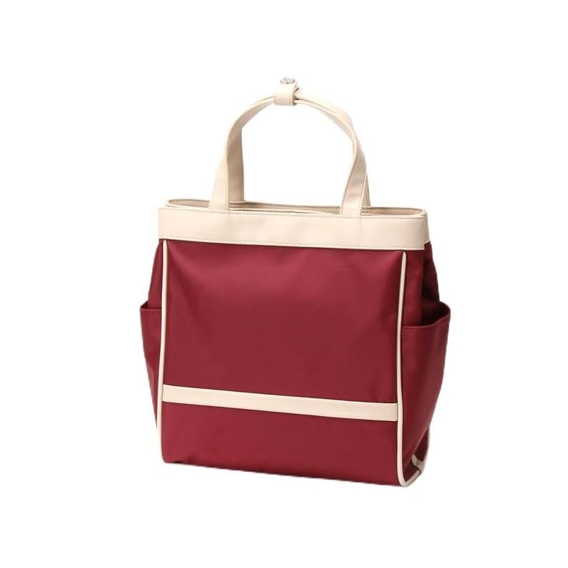 

[Isaac] tote bag travel Horizon 2WAY mini tote Dark red(57)