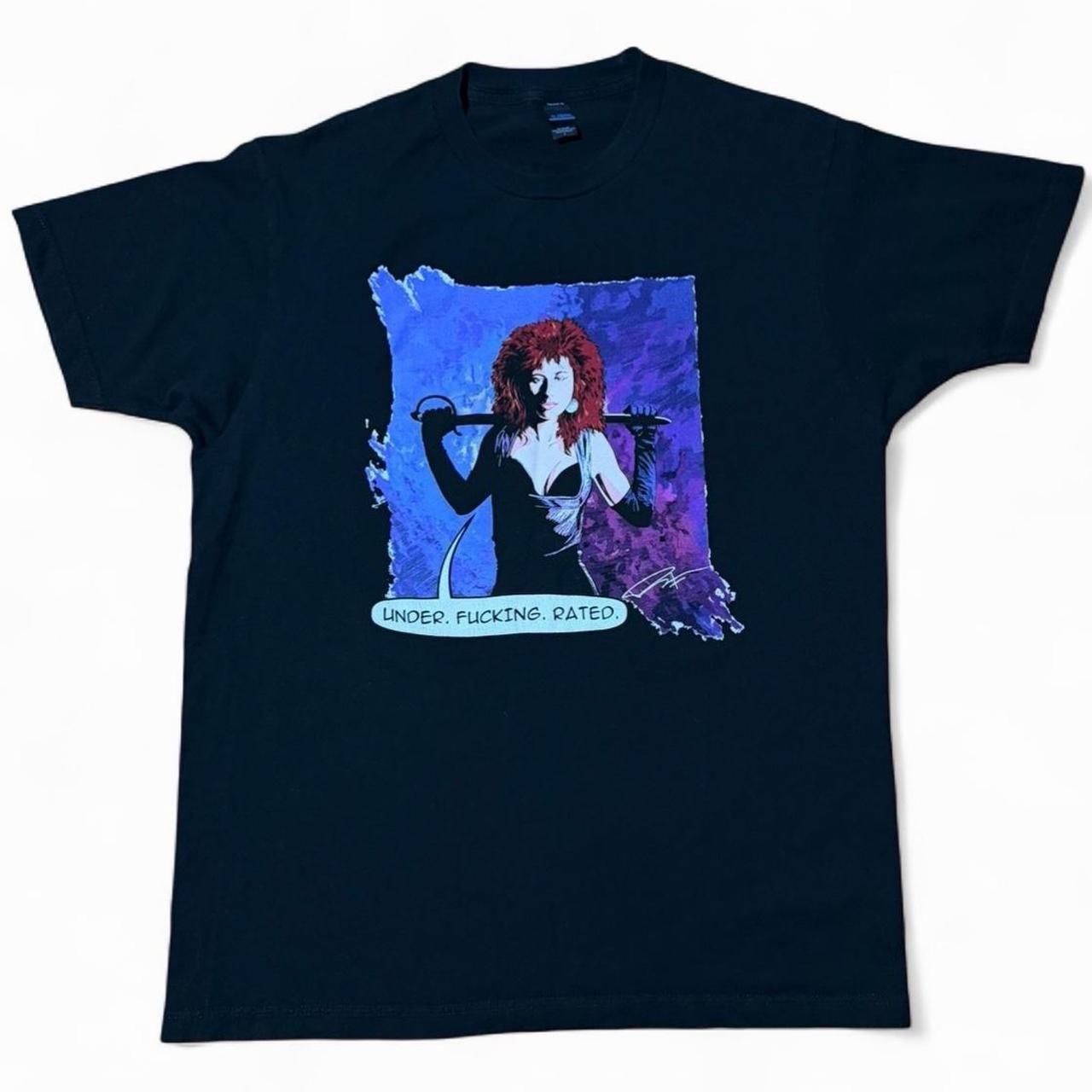 2017 Tori Amos #MilitiaOfTheMind Native Invader Under Rated Tour T-shirt L 21x29 XXXXL