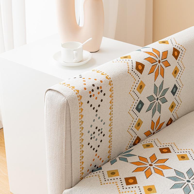 Chenille Sofa Cushion Leather Four Seasons Universal Simple Modern Cover Cloth Sofa Cover Light Luxury High-End Cushion Towel