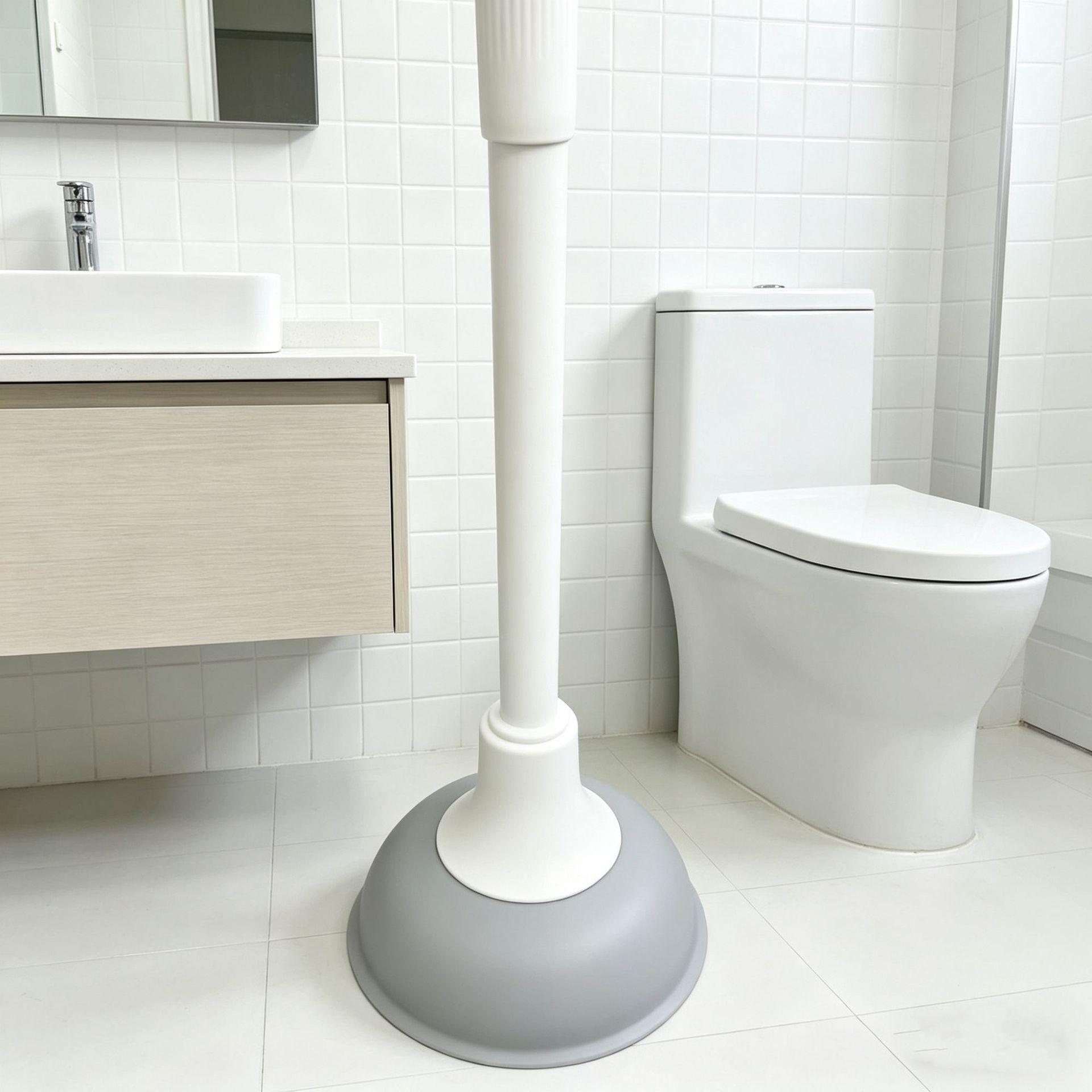 Household Toilet Pipe Unblocker & Bidet Cleaner Plunger