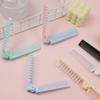Portable Folding Comb for Kids and Women - Perfect for Braids, Bangs, and Long Hair