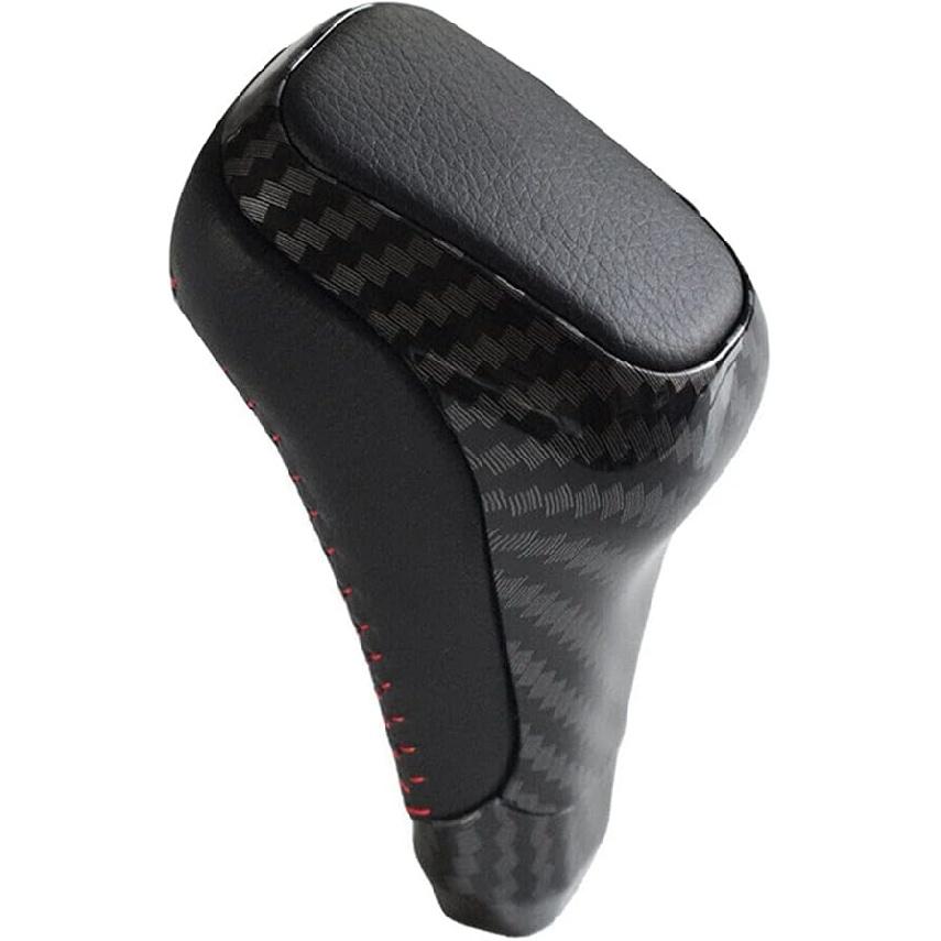 

Car Gear Shift Knob Carbon Fiber Cover Trim Fit for Toyota Land Cruiser Prado FJ150 4Runner, Tundra 2010-2019, Fortuner 2015-2019