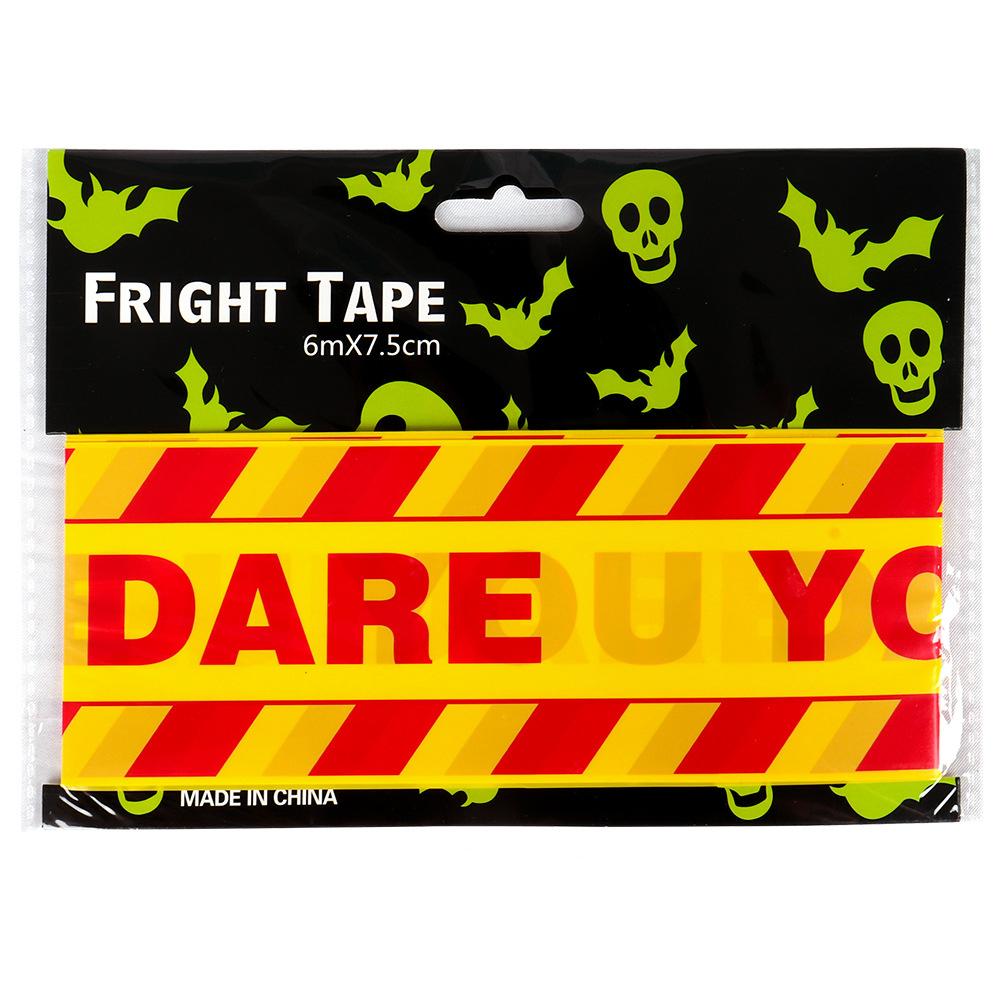 

Halloween Decorations Zombie Caution Tape Do Not Enter Yellow Scary Warning Tape Roll Haunted House Halloween Party Decor Props
