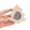 Christmas Wooden Candle Holder Snowflake Xmas Tree Candlestick 2025 Christmas Home Table Decorations Ornament New Year Gift