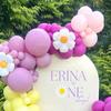 New Macaron Series Flower Balloon Chain Set Birthday Party Wedding Decoration Fresh Sunflower Daisy Balloon Venue Decoration