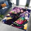 2026 New Retro D-Demon-Slayer Cartoon Gift Rug for Bedroom Living Room Sofa Home Doormat Decor , Kids Play Non-slip Floor Mat