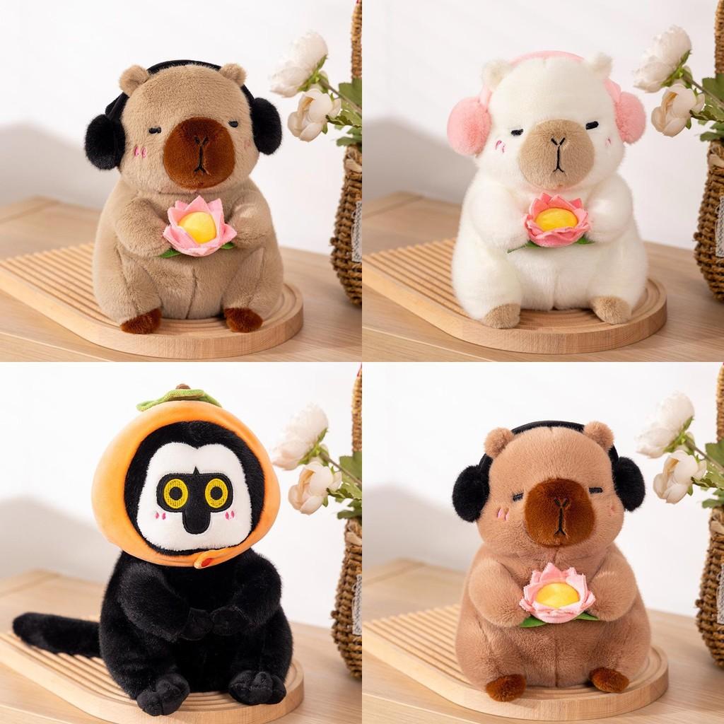 Rodent Capybara Plush Toy Doll Kids Sleep Partner Nursery Room Decoration Girls