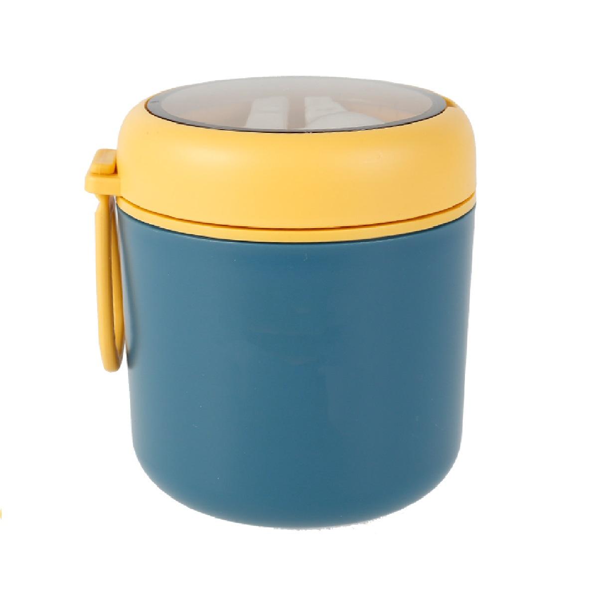 2/1Pc Food Thermal Jar 530ML Insulated Soup Cup Stainless Steel  Thermos Containers Lunch Box Thermo Keep Hot Breakfast Bentobox 530ml