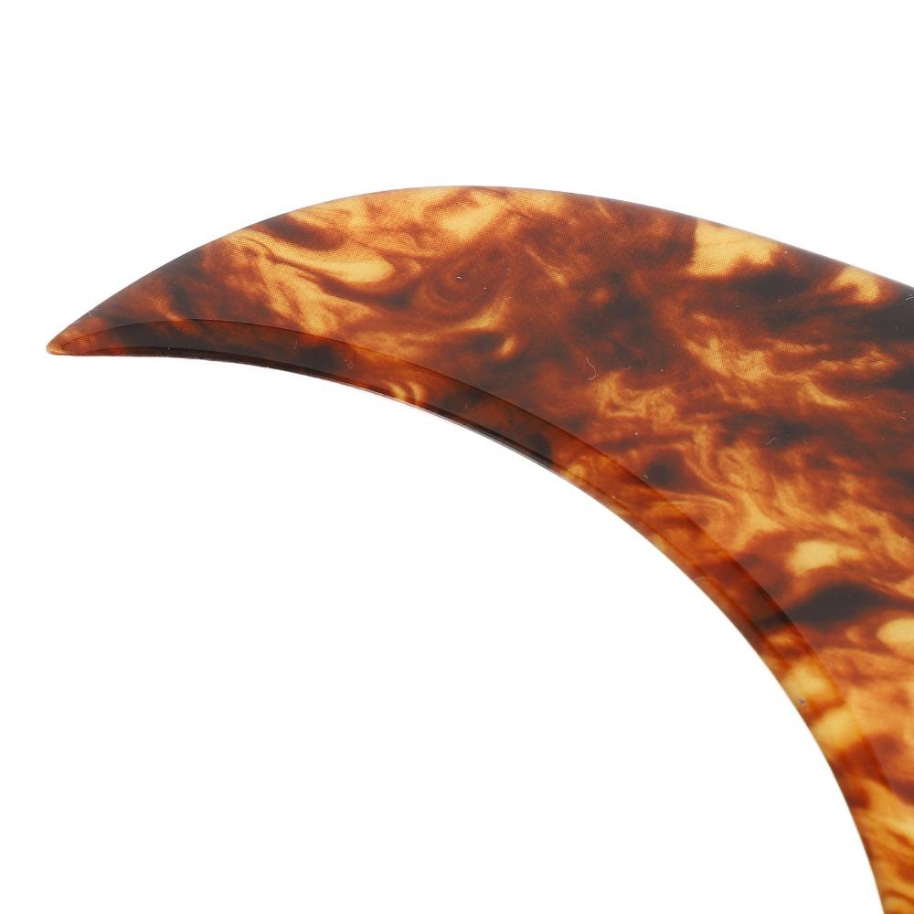 2-2.5mm Thickened Acoustic Guitar Cover Amber Color Folk Scratch Plate For Acoustic Guitar