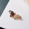 Vintage Butterfly Wings Brooch Elegant Animal Rhinestone Insect Pin Badge Wedding Party Jewelry