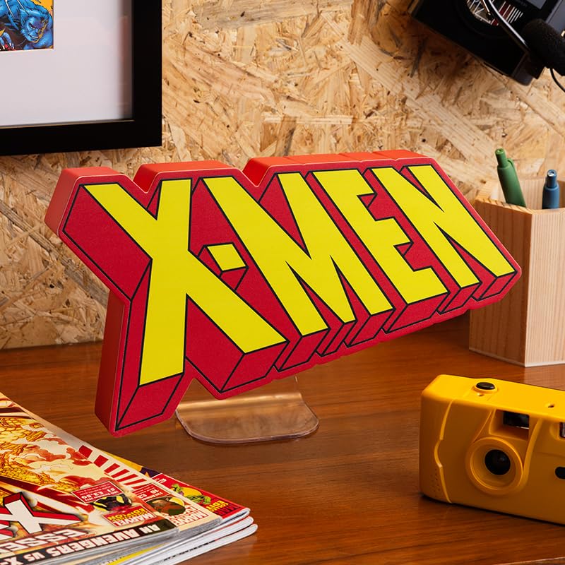 Paladone X-Men Logo Light - Officially Licensed X-Men Merchandise & Room Decor, 12945
