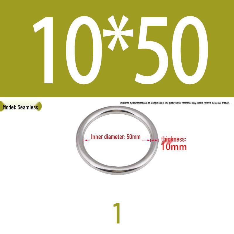304 Stainless Steel Seamless O-Ring for Lifting and Hammock Yoga Connection