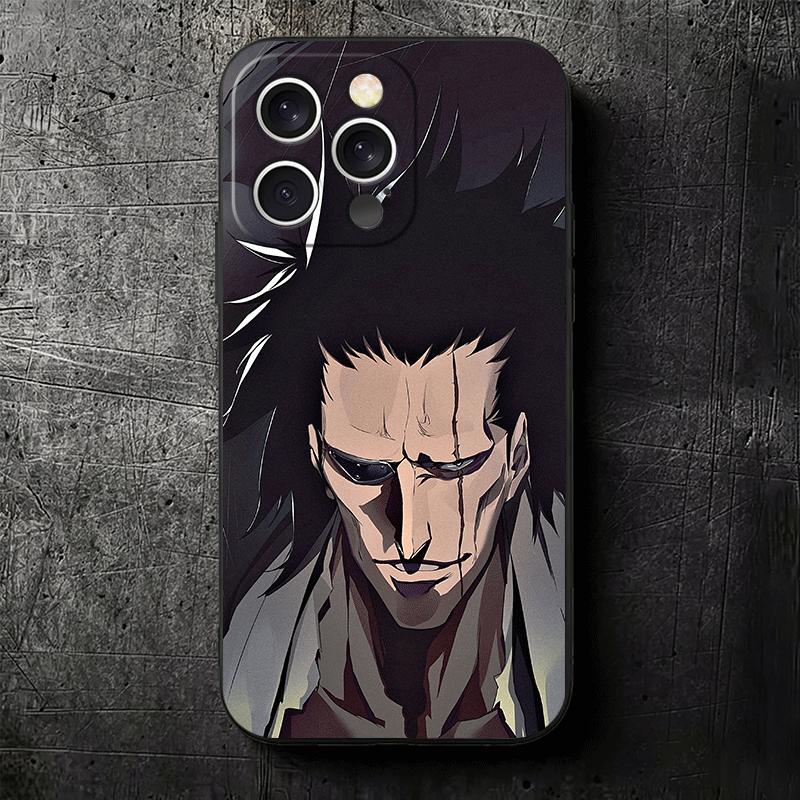 Bleach Zaraki Kenpachi Soft Phone Case for iPhone 16 16E 17 Air 15 Pro Max 14 Plus 13 Mini 11 12 7 Black Cover Back Shell