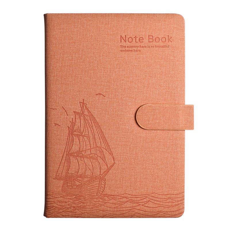 Thickened A5 Literary Style Hardcover Notebook - Cute Girly Heart Planner, Creative Journal Diary B5 Size.