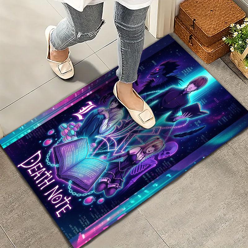 Death Note Carpet Rug For Living Room Bedroom Home Sofa Decoration Kids Play Nonslip Floor Mat