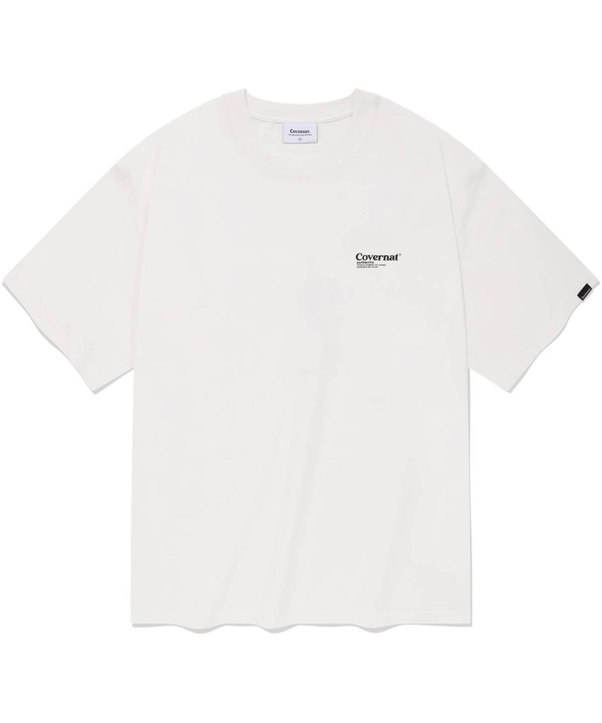 COVERNAT Travel T-Shirt White