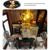 Holzpuppenhaus 3D Puzzle Montage Bausatz Produktion Kleines Zimmer Spielzeug Heim Schlafzimmer Dekoration Mit Möbeln Geschenke